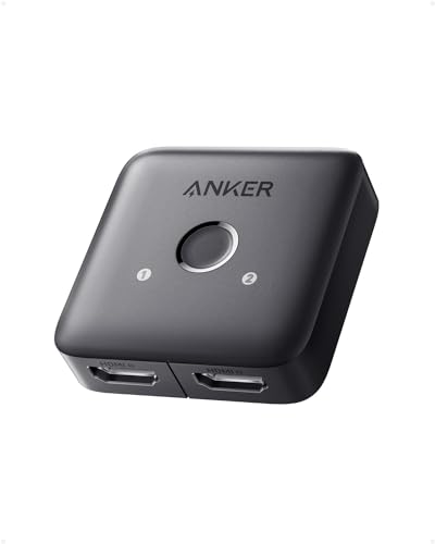 Anker HDMI Switch, 4K@60Hz HDMI Switcher, 2...