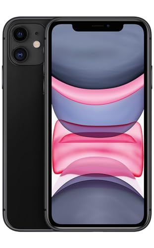 Apple iPhone 11, 64GB, Black - Unlocked...