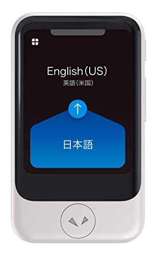 Pocketalk Model S Real Time Two-Way 82 Language Voice Translator with 2 Year Built-in Data...
