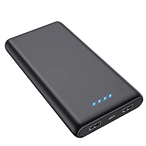 Portable Charger Power Bank 25800mAh Huge Capacity External Battery Pack Dual Output Port...