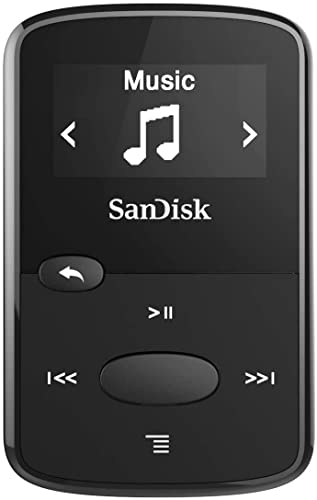 SanDisk 8GB Clip Jam MP3 Player, Black -...