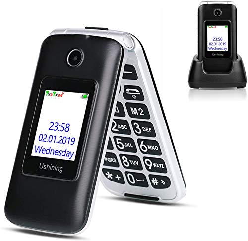 Ushining 3G Unlocked Flip Cell Phone for...