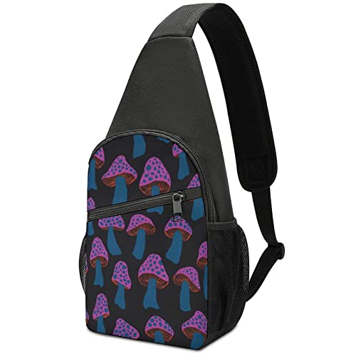 Sling Shoulder Backpack for Men Women Multipurpose Anti-Theft Gym Bags Sack Daypack Outdoor...