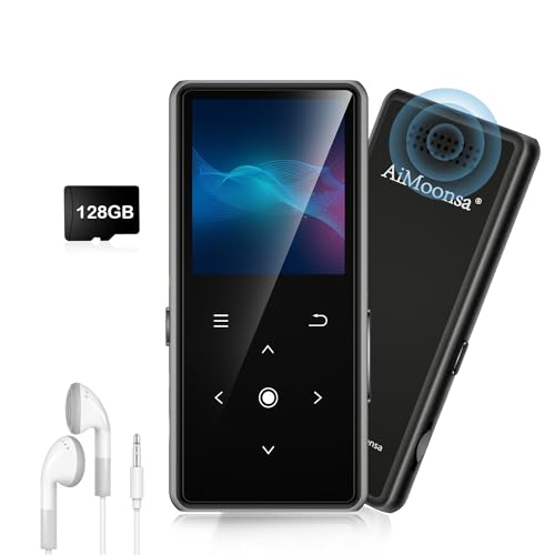 128GB MP3 Player with Bluetooth 5.2, AiMoonsa...