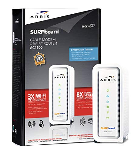 Arris Surfboard SBG6700AC DOCSIS 3.0 Cable...