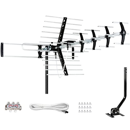 Five Star Outdoor HDTV Antenna up to 200 Mile...