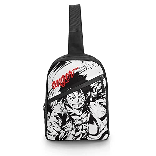 Anime One Piece Luffy Crossbody Bag Folding...