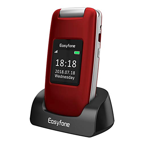 Easyfone Prime-A1 3G Unlocked Senior Flip...