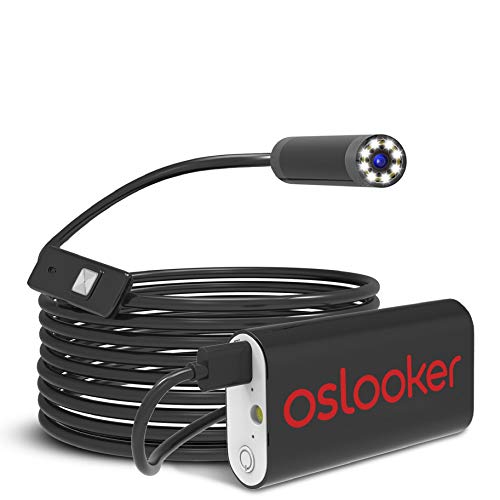 Oslooker Endoscope Inspection Camera Wireless Borescope 3.5m HD 2MP - USB Waterproof...