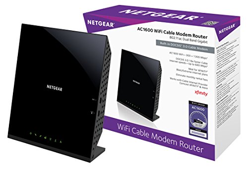 Netgear C6250-100NAS AC1600 (16x4) WiFi Cable...