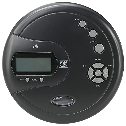 GPX PC332B Portable CD Player with Anti-Skip...