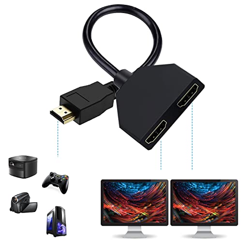 HDMI Splitter Adapter Cable -HDMI Splitter 1...