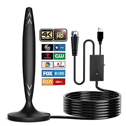 TV Antenna - HDTV Antenna Support 4K 1080P,...