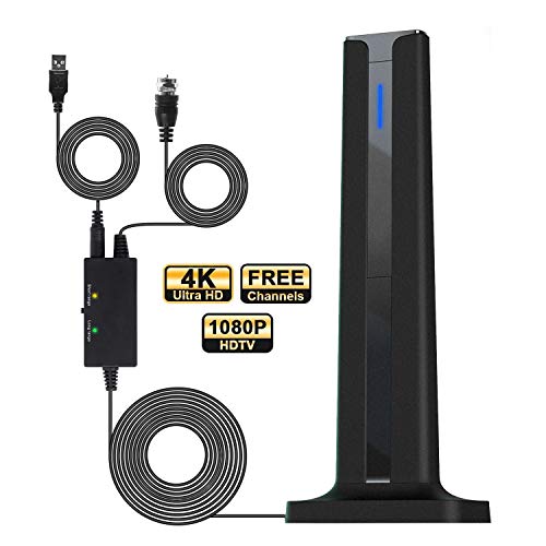 Antier Amplified Indoor Outdoor Digital Tv Antenna – Powerful Best Amplifier Signal Booster...