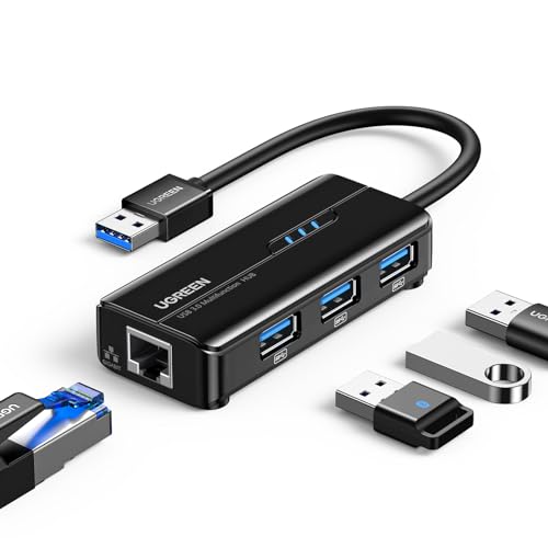 UGREEN USB 3.0 Hub Ethernet Adapter 10 100...