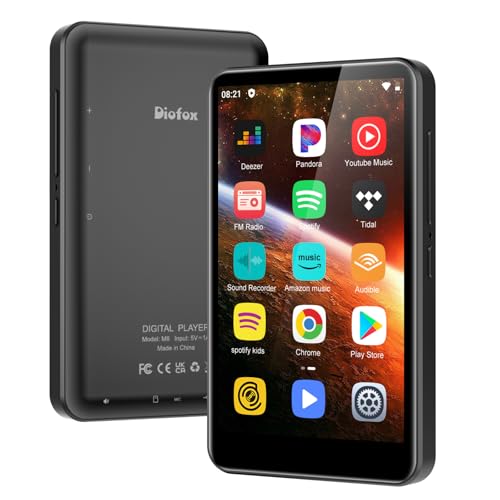 80GB MP3 Player with Bluetooth and WiFi,...
