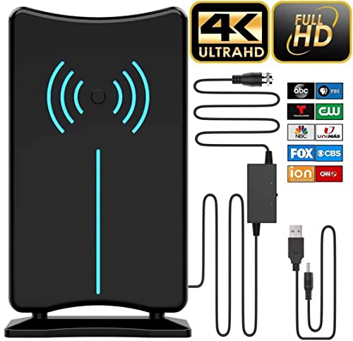 Amplified HD Digital TV Antenna, Support 4K...