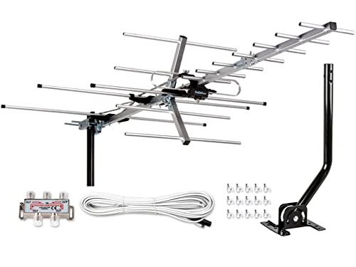 Five Star Yagi Satellite HD TV Antenna up to...