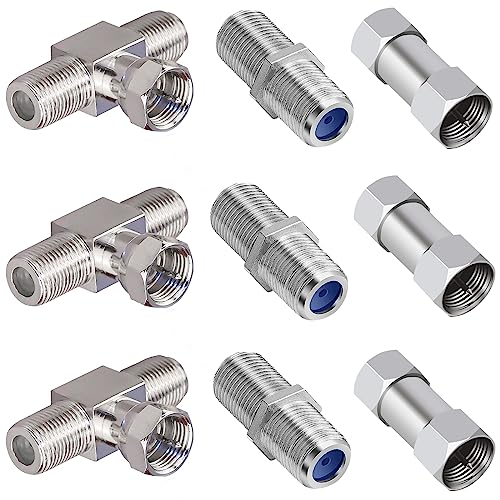 groword F-Type Male to Male Coax Connector...