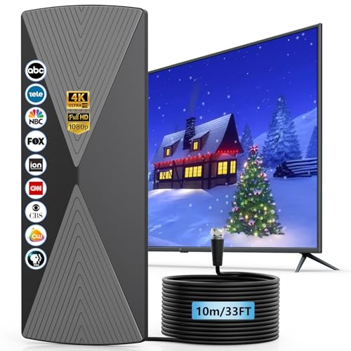 2025 TV Antenna,1200+ Miles Long Range TV...