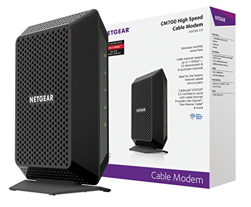 NETGEAR Cable Modem CM700 - Compatible with all Cable Providers incl. Xfinity, Spectrum,...