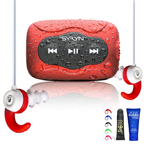 SYRYN Swimbuds Color Bundle | 8 GB Waterproof...