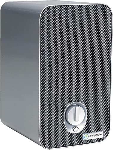 Germ Guardian AC4100 11” 3-in-1 True HEPA Filter Small Air Purifier for Home, Small Rooms,...